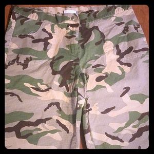Lexington Avenue camoflodge shorts